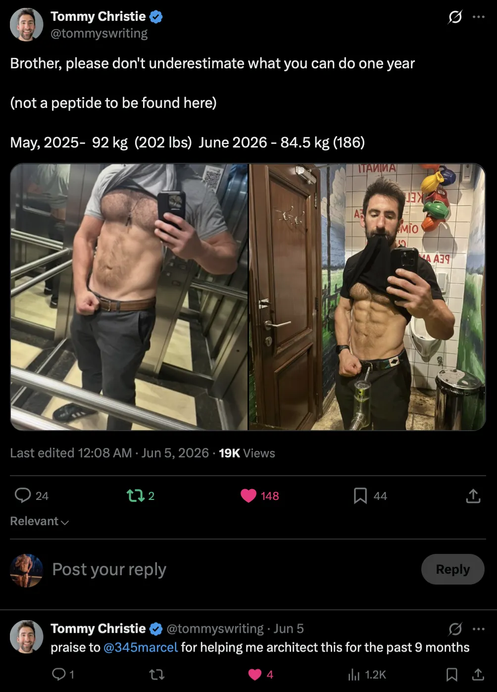 -22 lbs in 3 months